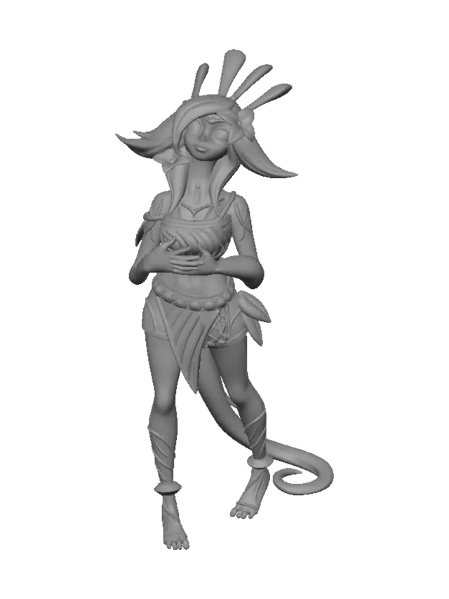 3D model for Violet Petal Dancer
