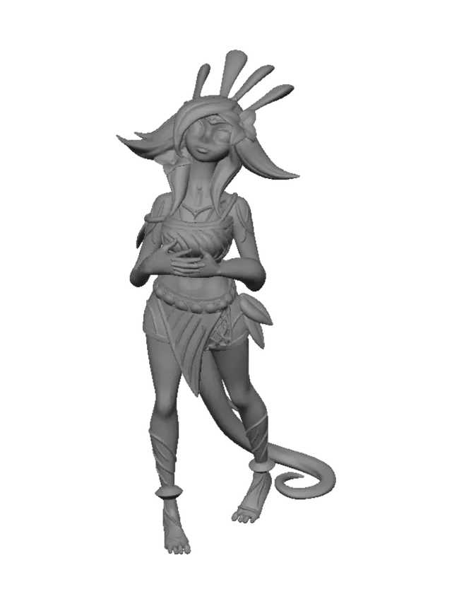 3D model for Violet Petal Dancer