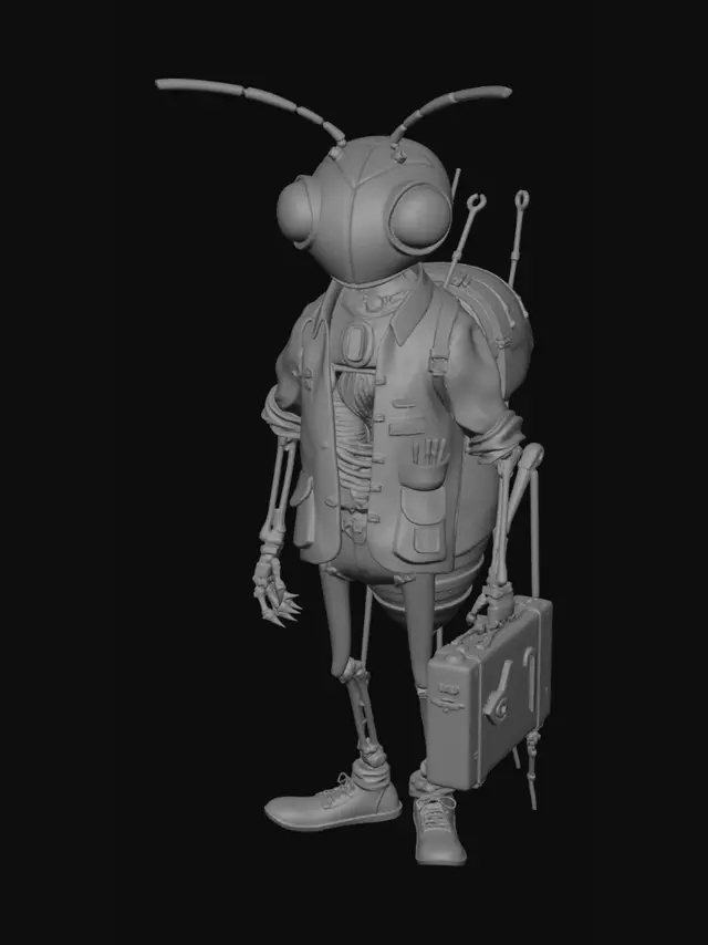 3D model for Rusty Ant Engineer