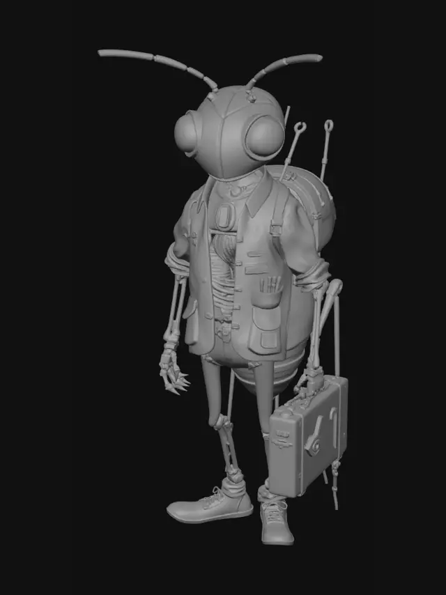 3D model for Rusty Ant Engineer