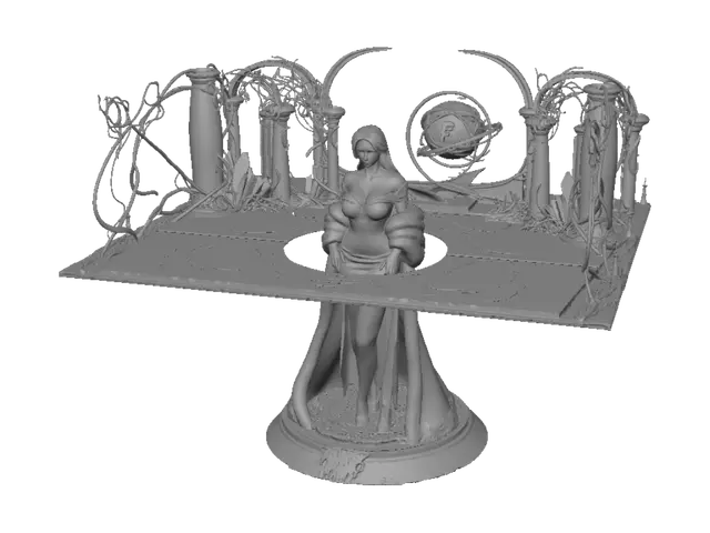 3D model for Empress of the Celestial Hall