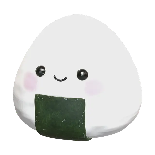 3D model for Stylized Onigiri