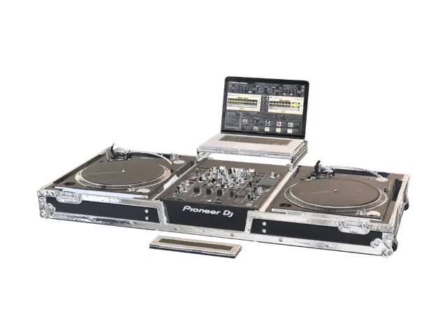Modello 3D Do console double vinyl - Dj, generato dall’IA