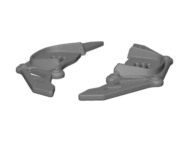 3D model for Foot Pedal Brackets