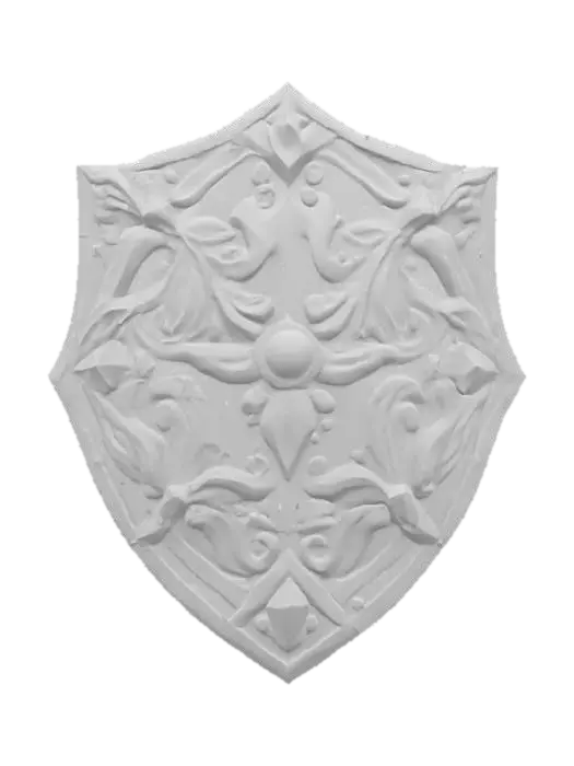 3D model for Ornate Shield
