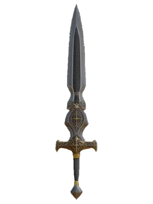 Eclipse Blade 3D model, vytvořený pomocí AI