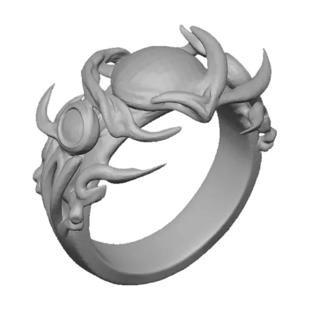 3D model for Inferno Ring, #Halloween2025#