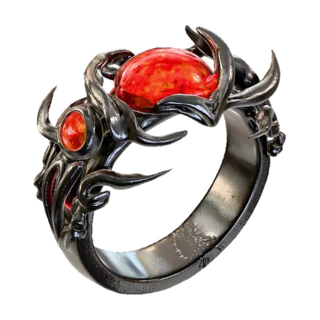 3D model for Inferno Ring, #Halloween2025#