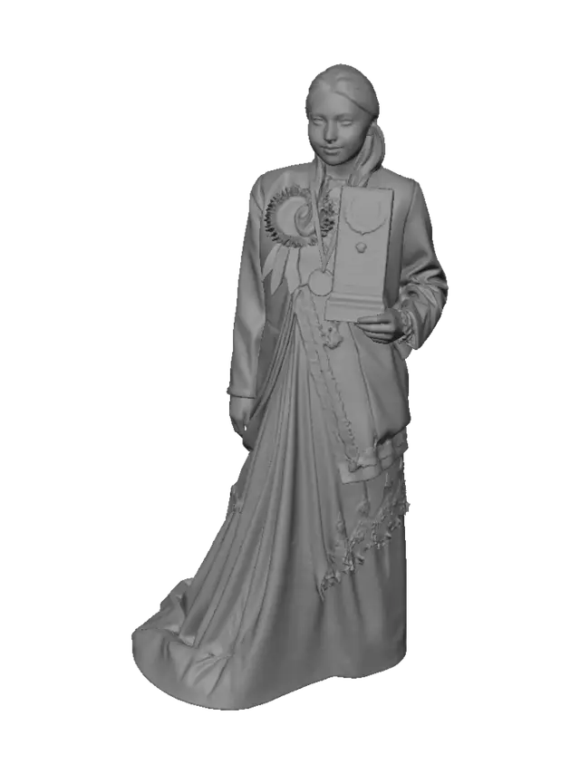 3D model for Award Recipient Portrait
