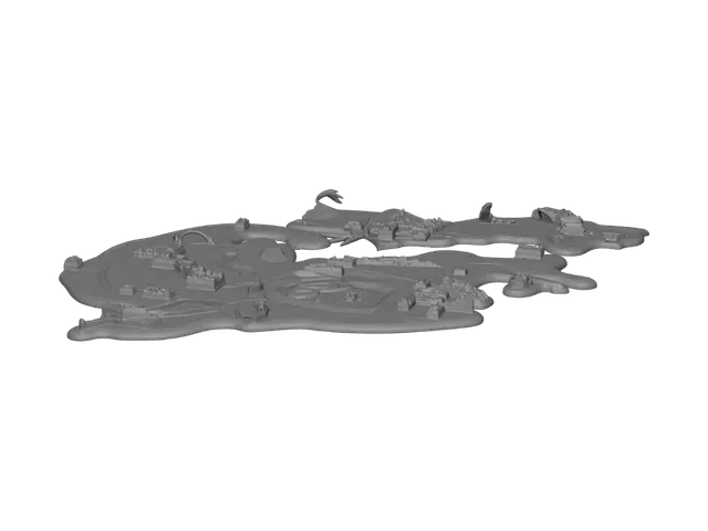 3D model for Isle of the Winding Roads