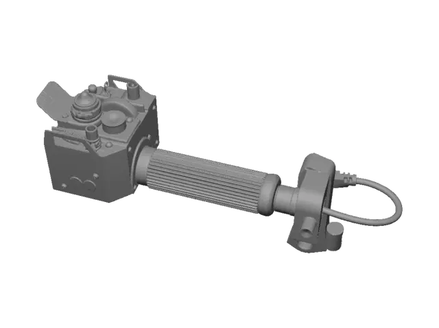 3D model for Flight control stick