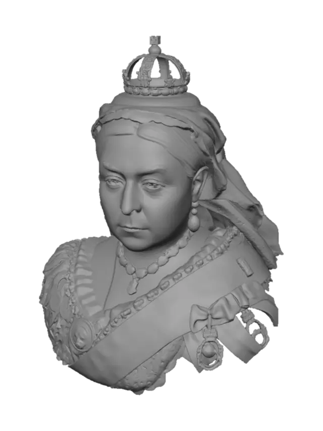 3D model for Queen Victoria in Coronation Robes