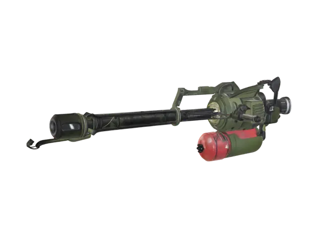 3D model for Behemoth Longarm Cannon