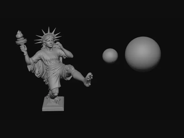 3D model for Liberty Kicks for the Moon