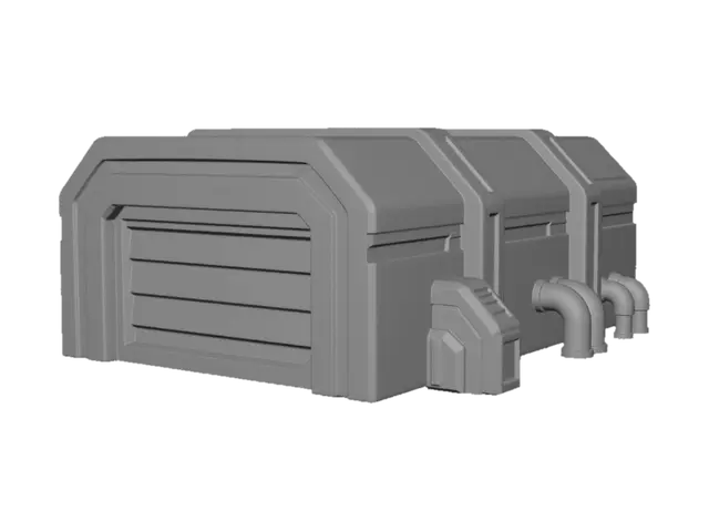 3D model for Neon Power Crate
