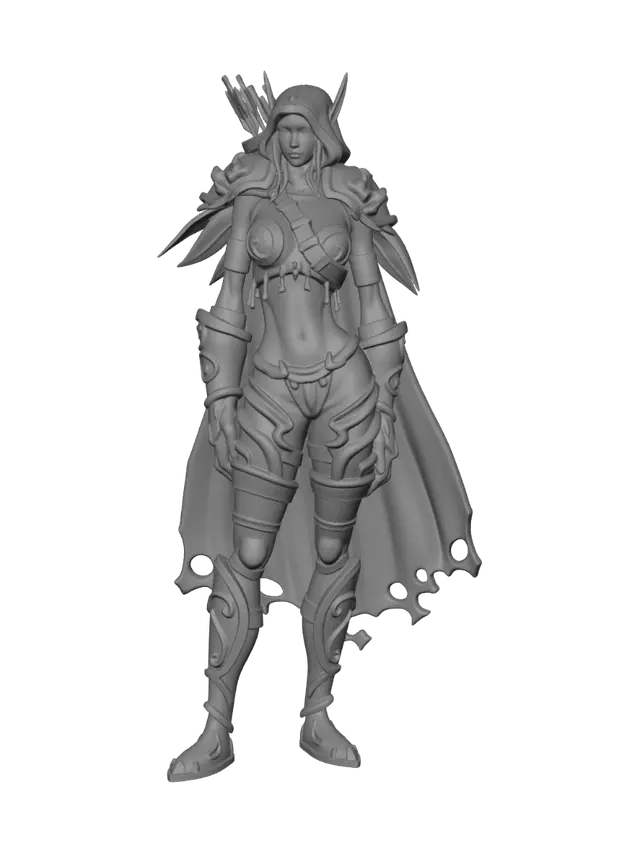 3D model for Azure Nighthunter