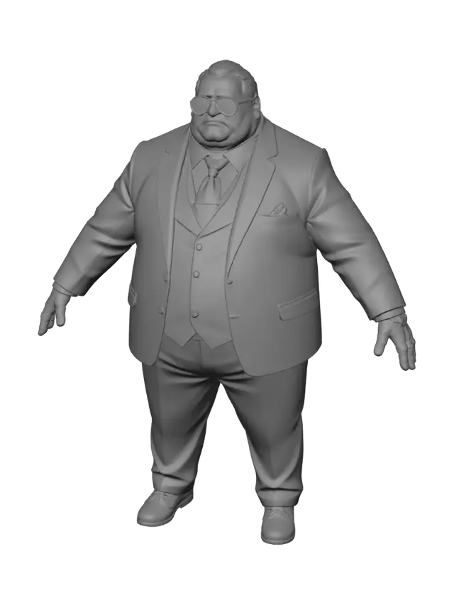3D model for Boris De Luxe: Millionaire in a Three-Piece Suit