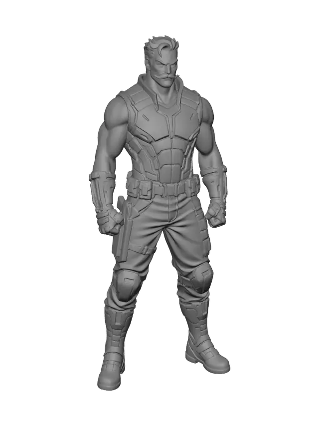 3D model for Iron Vanguard