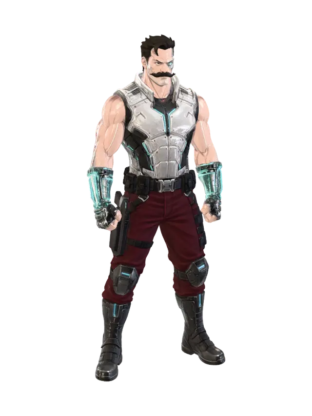 3D model for Iron Vanguard