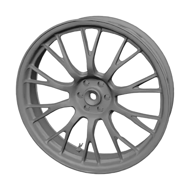 3D model for Multi-Spoke Alloy Wheel