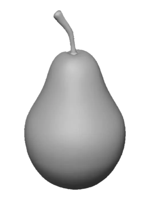 3D model for pear