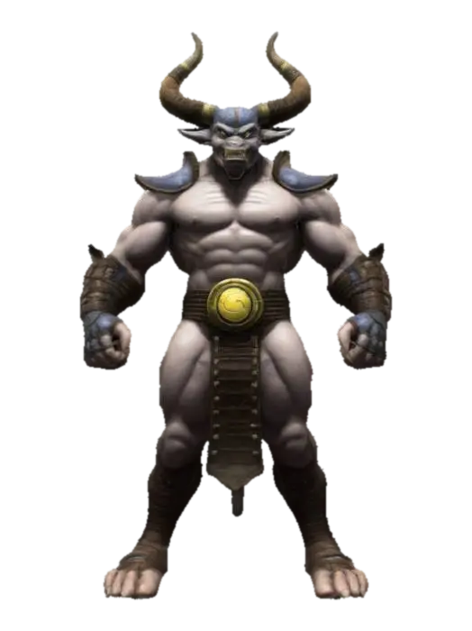 Motaro from Mortal Kombat - Mortalkombat 3D model, vytvořený pomocí AI