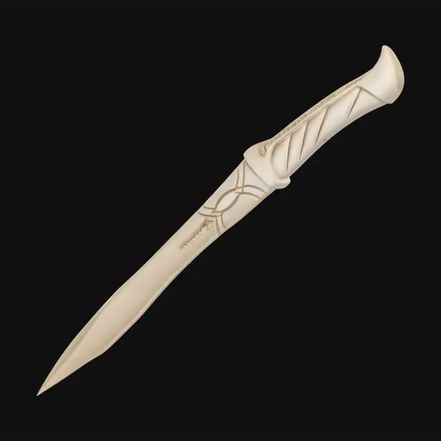 3D model for Ornate etched dagger