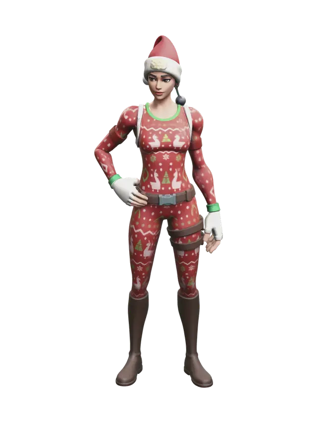 Nog Ops - Trooper 3D model, vytvořený pomocí AI