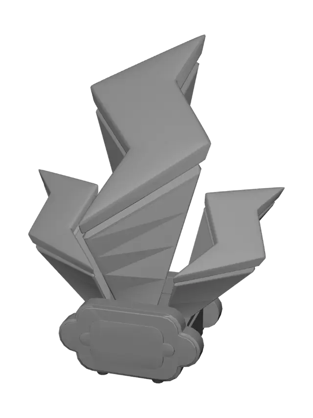 3D model for wii_u_-_mario_kart_8_-_lightning_trophy