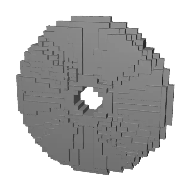 3D model for Pixel Color Wheel
