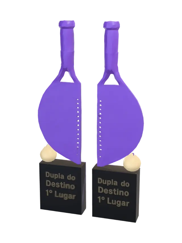 3D model for Dupla do Destino 1º Lugar