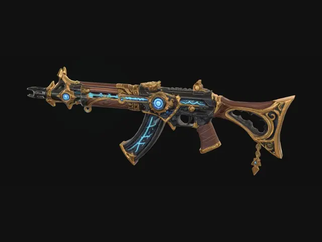 3D model for Azure Arcana Rifle