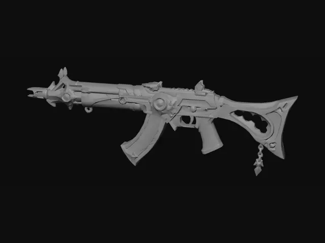 3D model for Azure Arcana Rifle