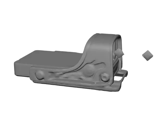 3D model for Golden Holographic Sight