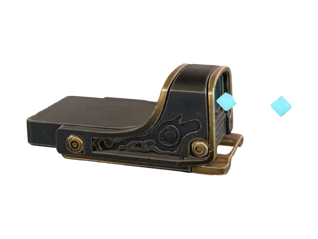 3D model for Golden Holographic Sight