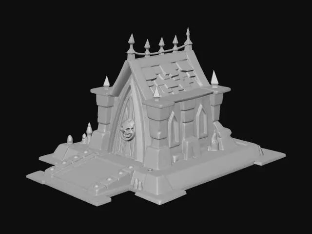 3D model for Skullgate Sanctum
