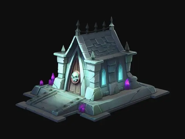 3D model for Skullgate Sanctum