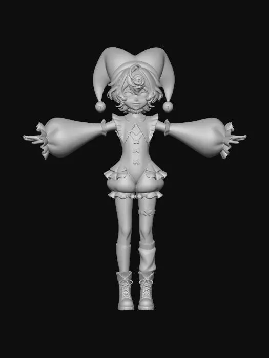 3D model for Amethyst Harlequin