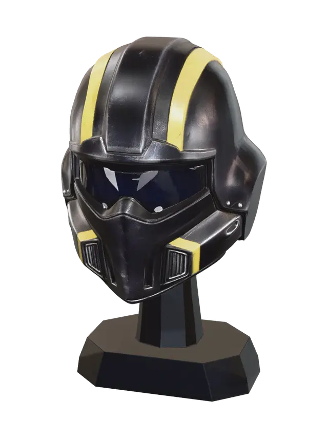 3D model for Stylized Helldivers Helmet