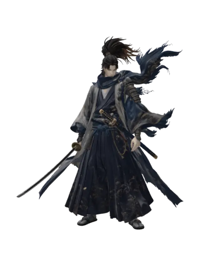 3D model for Azure Blade of the Sakura Wind