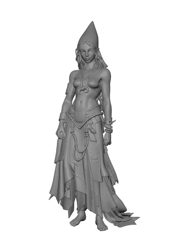 3D model for Tattooed Nomad