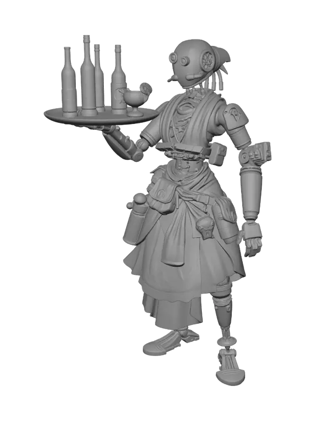 3D model for Robotic Bartender