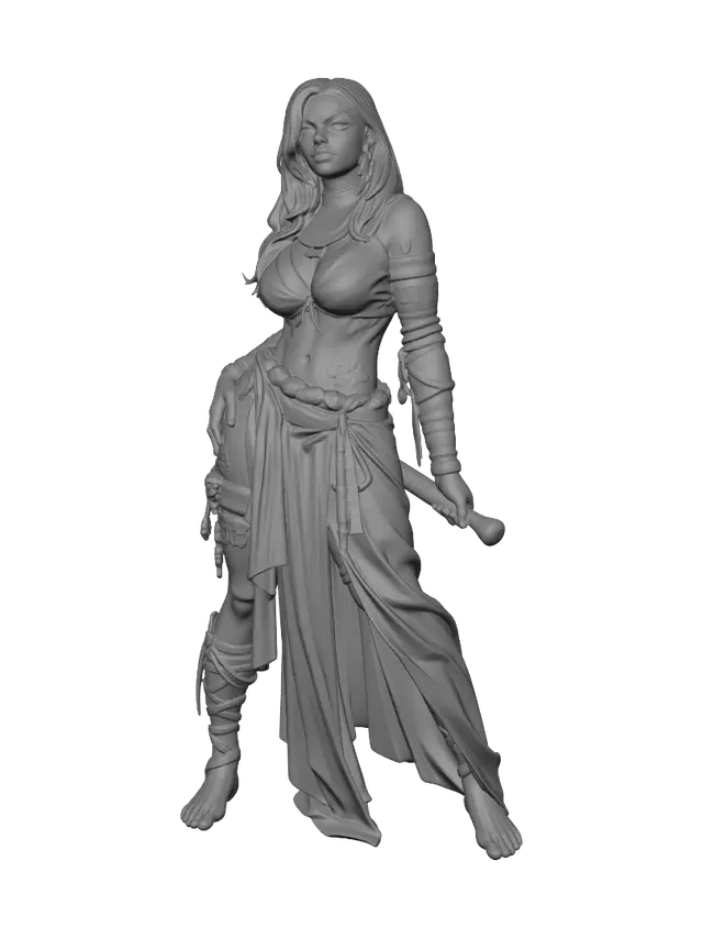 3D model for Sandbound Huntress