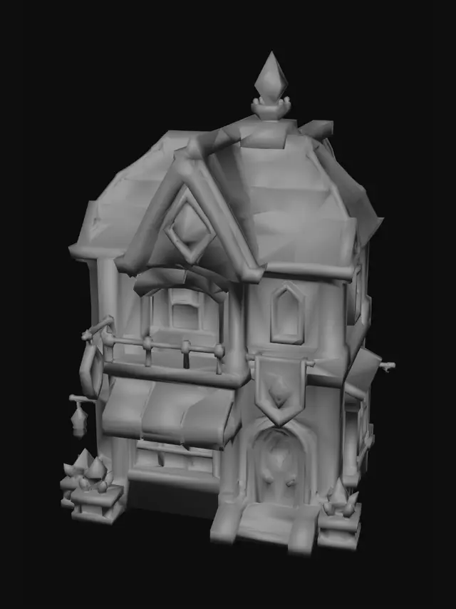 3D model for Crystalspire Manor