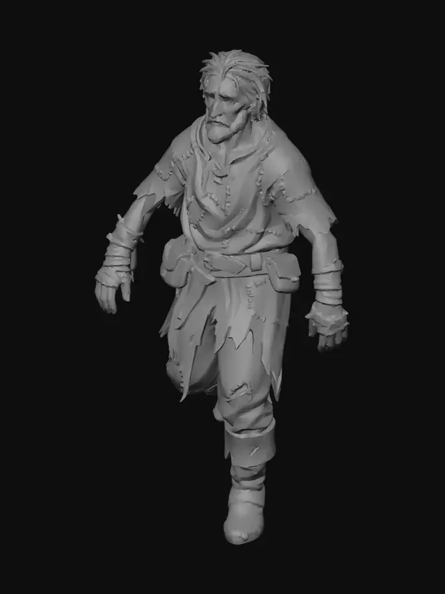 3D model for Patchwork Wanderer