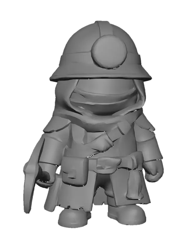 3D model for The Lanterned Prospector