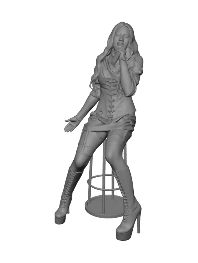 3D model for Velvet Vixen on Stage