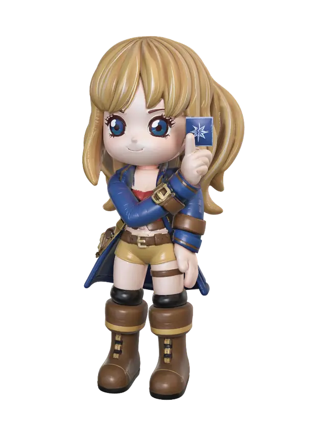 3D model for Star Card Adventurer