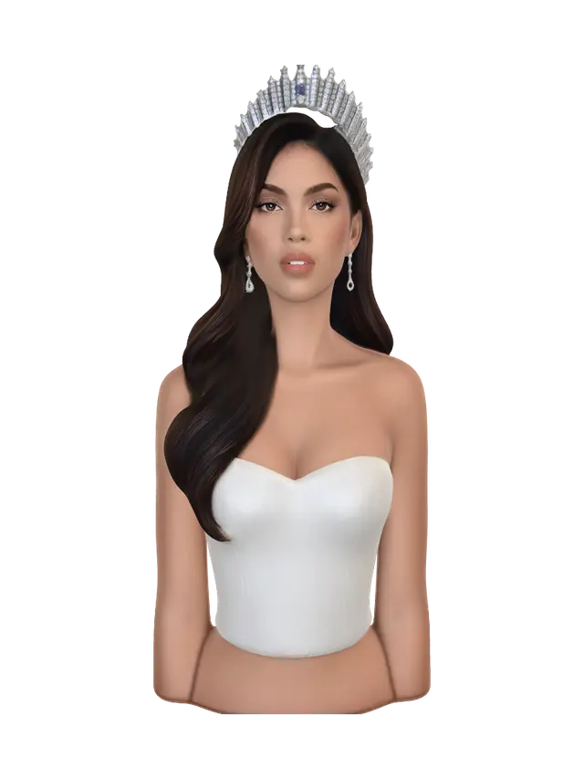 3D model for Crowned Elegance