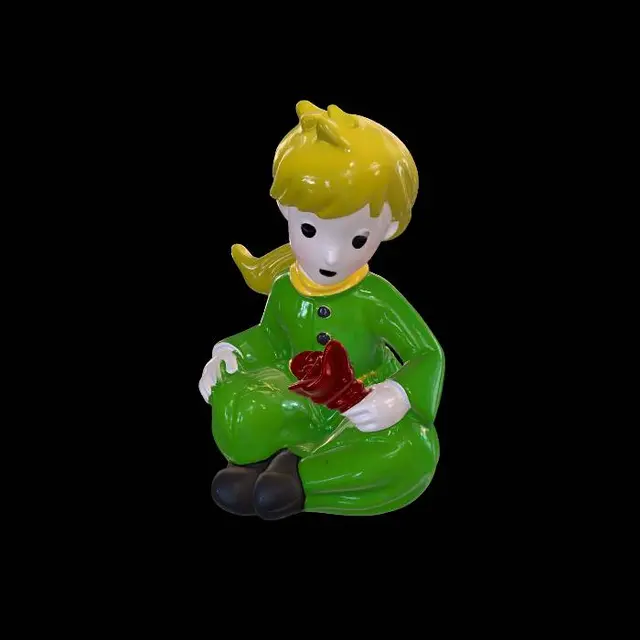 3D model for The Little Prince and the Rose